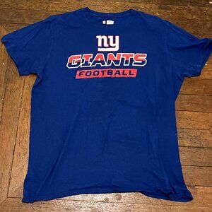 New York Giants Blue T-Shirt - Large